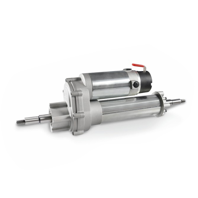 Motor 83mm dengan kotak gear brek dan pengurangan